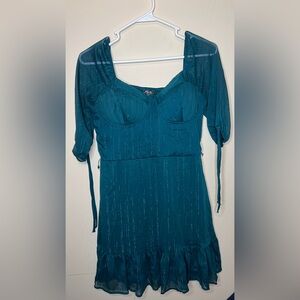 Lily Rose Teal Dress